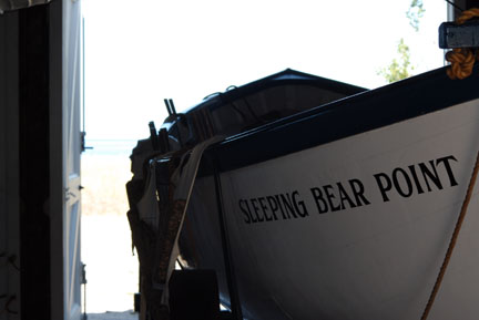 Sleeping Bear Point Lifesaving Station surf boat - 249